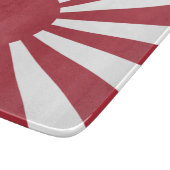 Japan Imperial Rising Sun vlag, Edo aan WW2 Snijplank (Hoek)