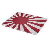 Japan Imperial Rising Sun vlag, Edo aan WW2 Snijplank (Hoek)
