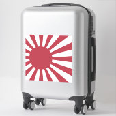 Japan Imperial Rising Sun vlag, Edo aan WW2 Sticker (Koffer)
