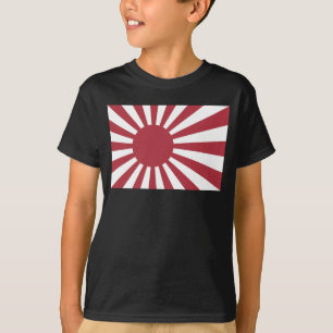 Japan Imperial Rising Sun vlag, Edo aan WW2 T-shirt