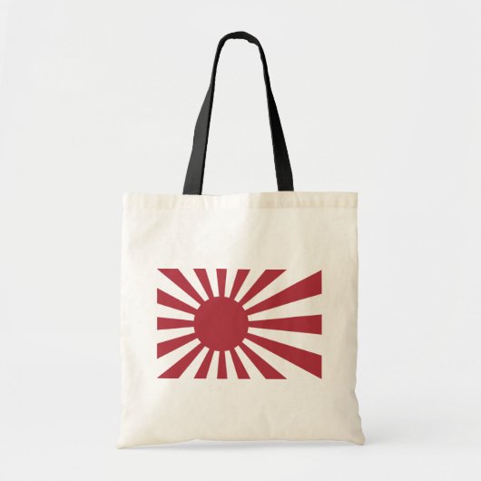 Japan Imperial Rising Sun vlag, Edo aan WW2 Tote Bag (Voorkant)