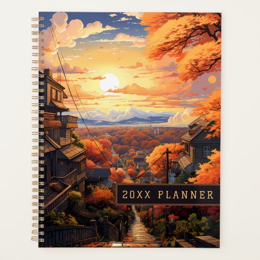 Japan in de herfst planner (Voorkant)