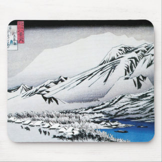 JAPAN IN DE SNEEUWE MOUSEPAD MUISMAT