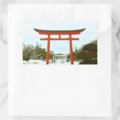 Japan in de winterse sticker (Tas)