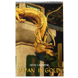 Japan in Gold Kalender