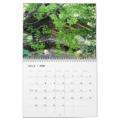 Japan in groene muur kalender (Mar 2027)