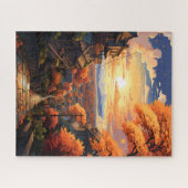 Japan in herfst puzzel (Horizontaal)