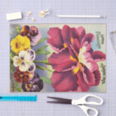 Japan Iris Floral-ontkoppeling Tissuepapier (Craft)