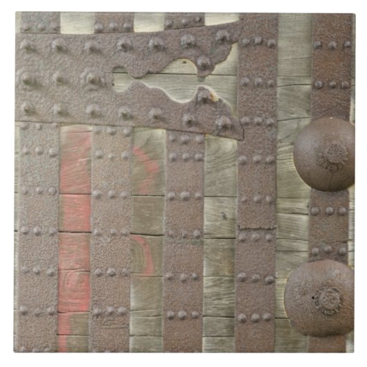 Japan, Ishikawa, Kanazawa, Castle Gate Detail Tegeltje (Voorkant)