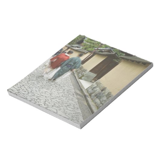 Japan, Ishikawa, Kanazawa, district Buke Yashiki Notitieblok (Linkerzijde)