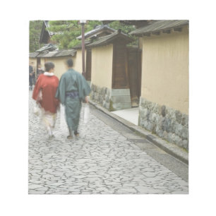 Japan, Ishikawa, Kanazawa, district Buke Yashiki Notitieblok