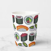 Japan Japans eten sushi maki broodjes restaurant Papieren Bekers (Links)