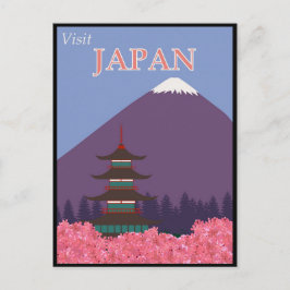 Japan Japans Poster voor reizen Briefkaart