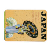 Japan Japans Poster voor reizen Magneet (Horizontaal)