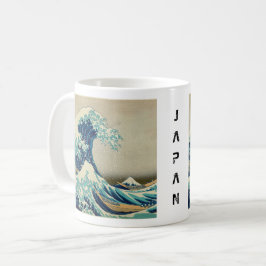 Japan - Japanse kunst (Great Wave of Kanagawa) Koffiemok