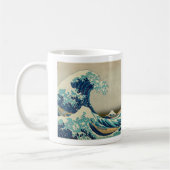 Japan - Japanse kunst (Great Wave of Kanagawa) Koffiemok (Links)