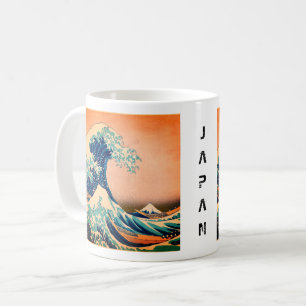 Japan - Japanse kunst (Great Wave of Kanagawa) Koffiemok