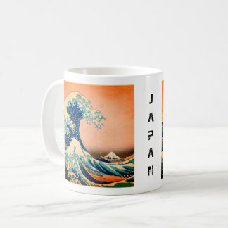 Japan - Japanse kunst (Great Wave of Kanagawa) Koffiemok