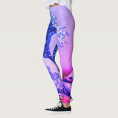 Japan - Japanse kunst (Great Wave of Kanagawa) Leggings (Links)