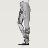 Japan - Japanse kunst (Great Wave of Kanagawa) Leggings (Links)