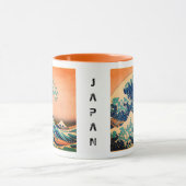 Japan - Japanse kunst (Great Wave of Kanagawa) Mok (Midden)