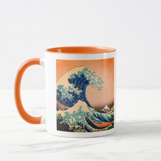 Japan - Japanse kunst (Great Wave of Kanagawa) Mok (Links)