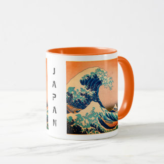 Japan - Japanse kunst (Great Wave of Kanagawa) Mok