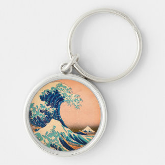 Japan - Japanse kunst (Great Wave of Kanagawa) Sleutelhanger
