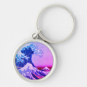 Japan - Japanse kunst (Great Wave of Kanagawa) Sleutelhanger