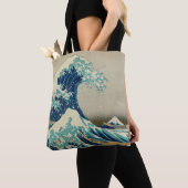Japan - Japanse kunst (Great Wave of Kanagawa) Tote Bag (Dichtbij)