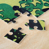 Japan - Japanse kunst/Grote Golf van Kanagawa Legpuzzel (Zijkant)