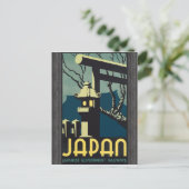 Japan Japanse Regeringsspoorwegen,  Briefkaart (Staand voorkant)