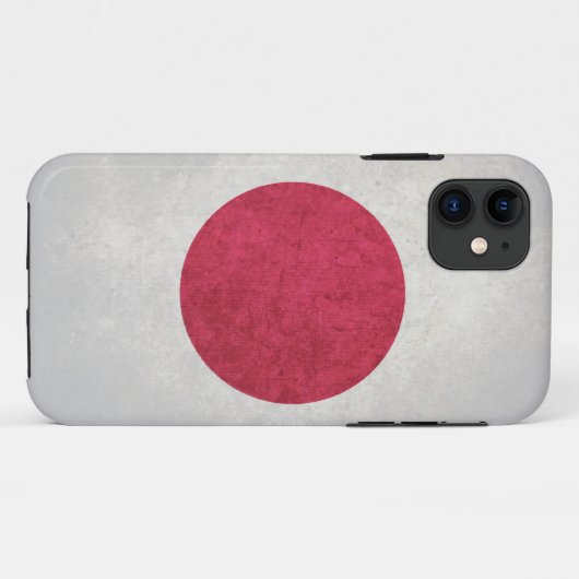 Japan; Japanse vlag Case-Mate iPhone Case (Achterkant (horizontaal))