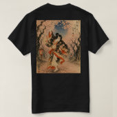 japan kabuki artist t-shirt (Design achterkant)