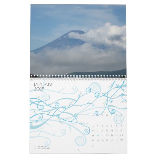Japan Kalender (Jan 2027)