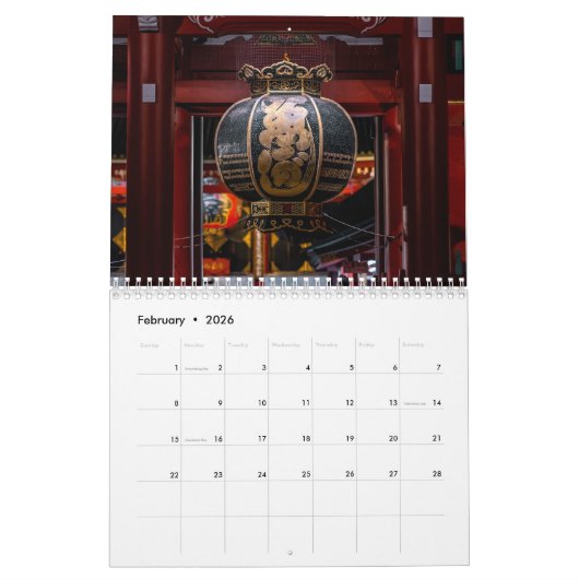 Japan Kalender 2025 (Feb 2026)