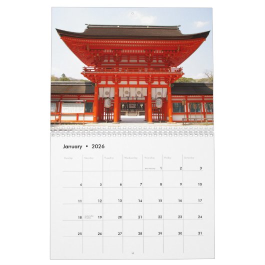 Japan Kalender 2025 (Jan 2026)