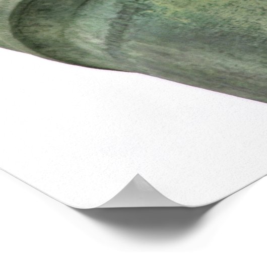 Japan, Kamakura. De Grote Boeddha van Kamakura, a Poster (Hoek)