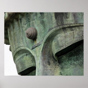 Japan, Kamakura. De Grote Boeddha van Kamakura, ee Poster