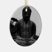 Japan Kamakura Great Buddha Magnet Keramisch Ornament (Rechts)