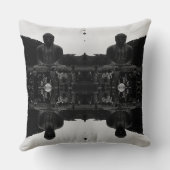  Japan Kamakura - Grote boeddha-toeristen Muis Kussen (Achterkant)