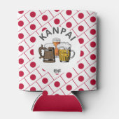 JAPAN Kanpai 乾 杯 grote Japanse bier Blikjeskoeler (Achterkant)