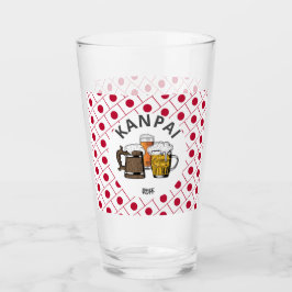 JAPAN Kanpai 乾 杯 grote Japanse bier Glas