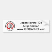 Japan Karate - Do Bumpersticker (Voorkant)