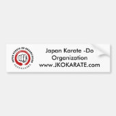 Japan Karate - Do Bumpersticker (Voorkant)