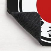 Japan Karate-Do Ryobu-Kai Logo (Kanji) Mousepad Muismat (Hoek)