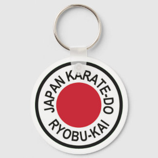 Japan Karate-Do Ryobu-Kai Logo Sleutelhanger