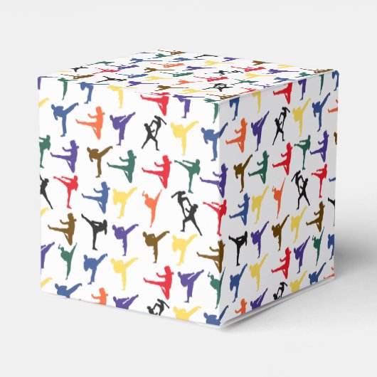 Japan Karate Martial Arts Kinderen Verjaardag Favo Bedankdoosjes (Achterkant)