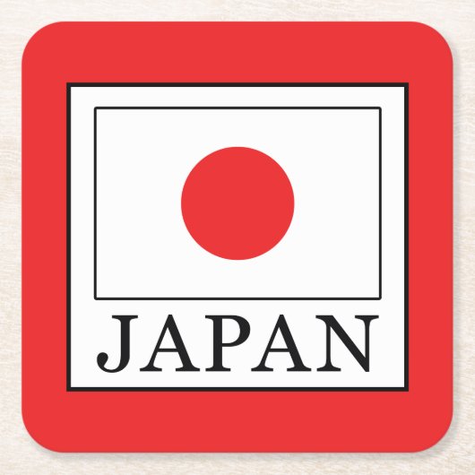 Japan Kartonnen Onderzetters (Voorkant)