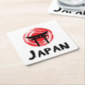 Japan Kartonnen Onderzetters (Schuin)